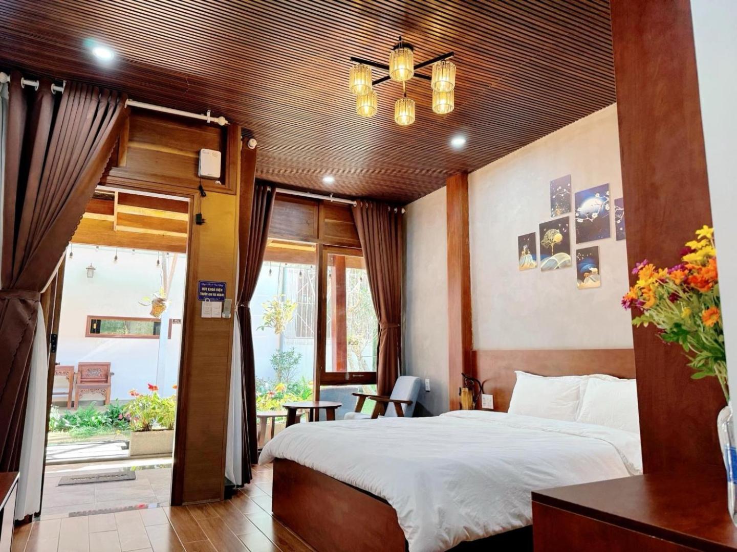 Vuon Tra Homestay Mang Den Kon Von Kla Exteriör bild