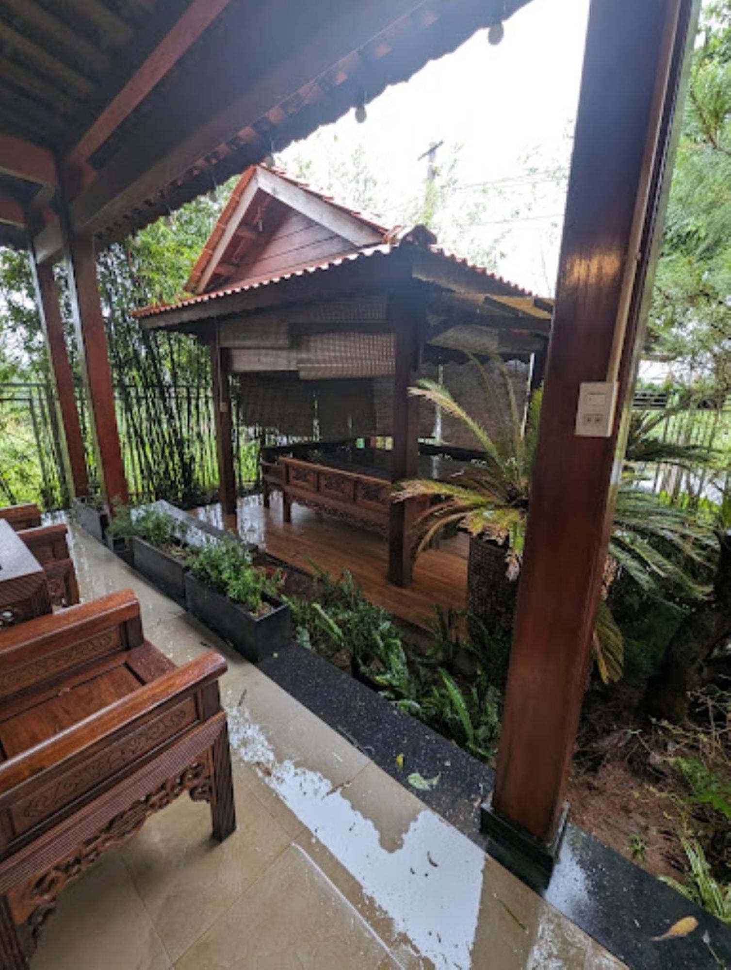 Vuon Tra Homestay Mang Den Kon Von Kla Exteriör bild